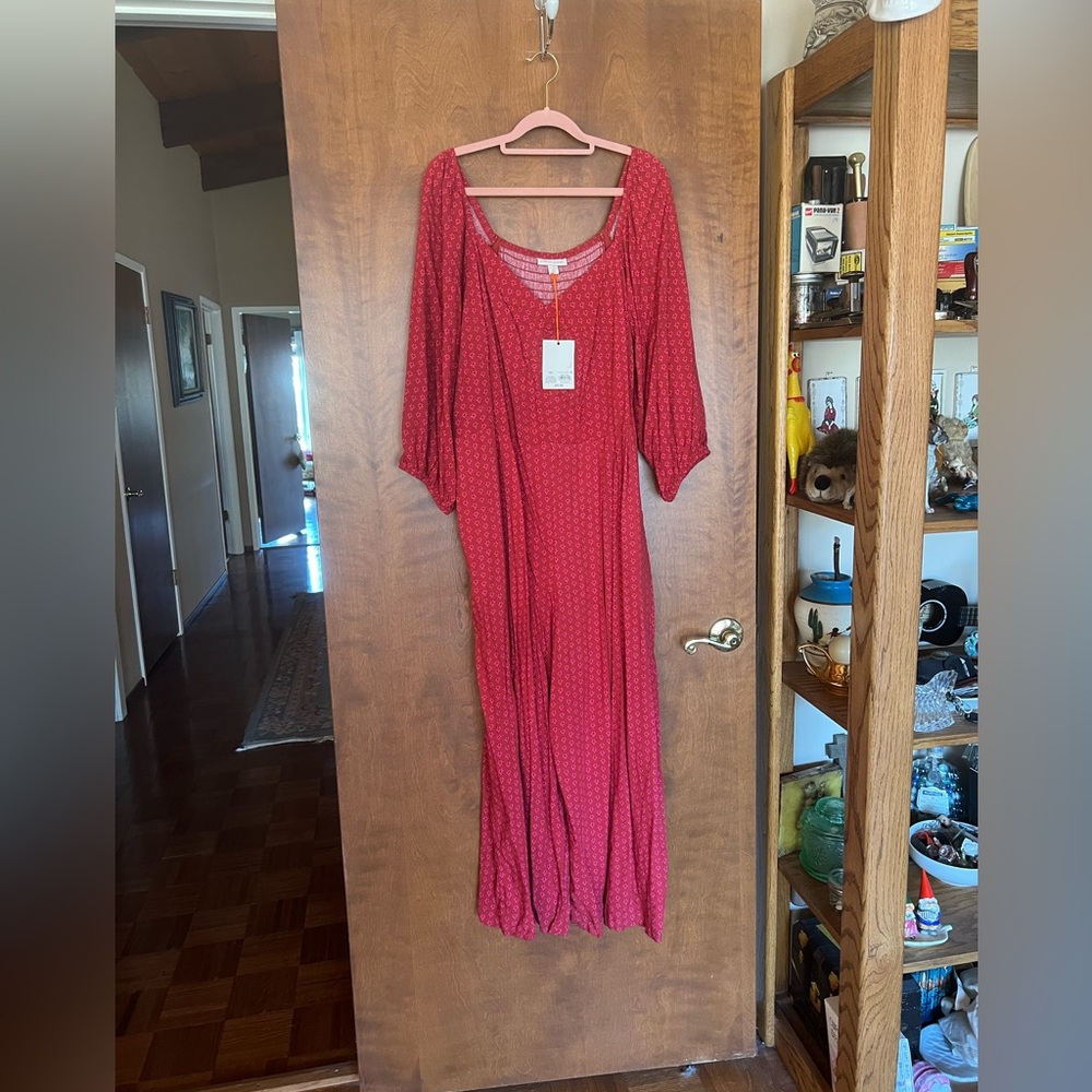 Knox Rose Red Jumpsuit